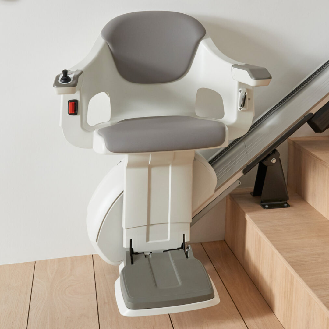 Homeglide straight rail stair chairlift