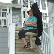 Oakland elite sre2010e outside exterior outdoor stair chair