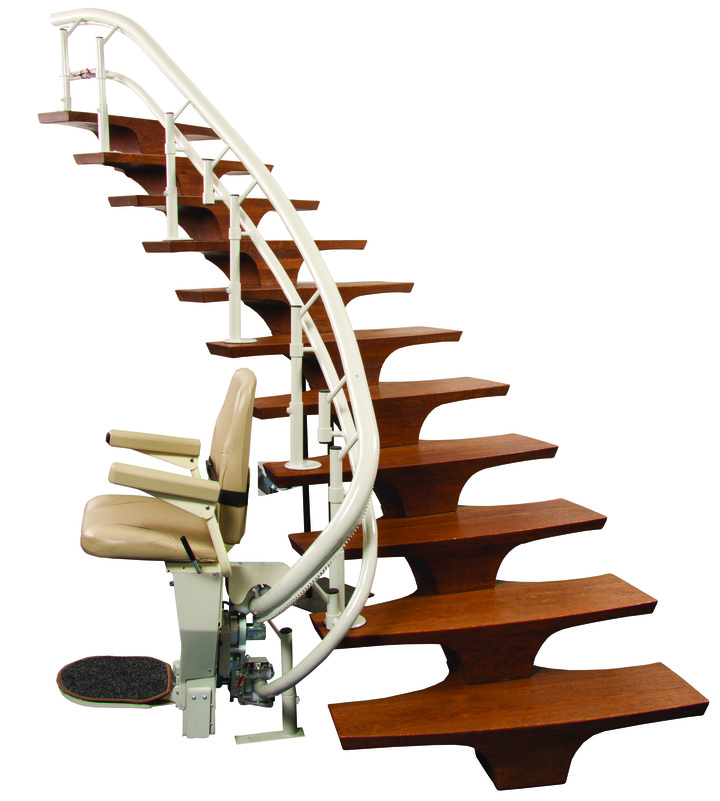 Harmar Helix rail stair chair serving bay area