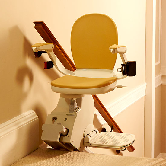 The Number 1 Choice for Straight Staircases - Acorn 130 Superglide Stairlift