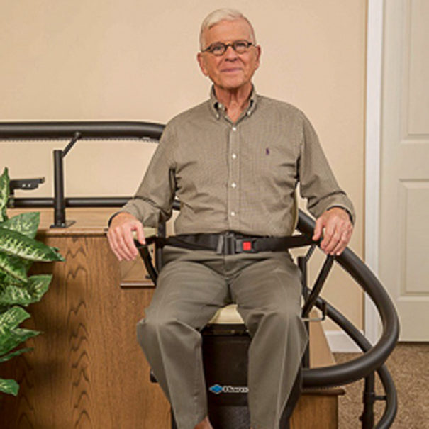 Curved Stairlift san jose ca chair lift stair glide